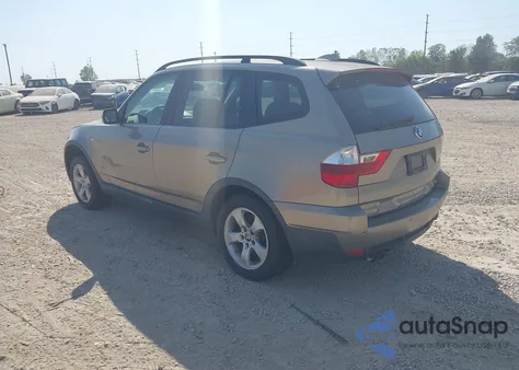 2008 BMW X3 3.0Si from USA, damaged, VIN WBXPC93488WJ09987
